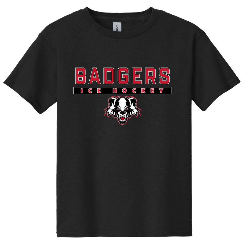Scary Badgers Youth Heavy Cotton 100% Cotton T-Shirt