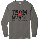 Team Maryland Heavyweight Ring Spun Long Sleeve Tee