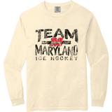 Team Maryland Heavyweight Ring Spun Long Sleeve Tee