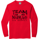 Team Maryland Heavyweight Ring Spun Long Sleeve Tee