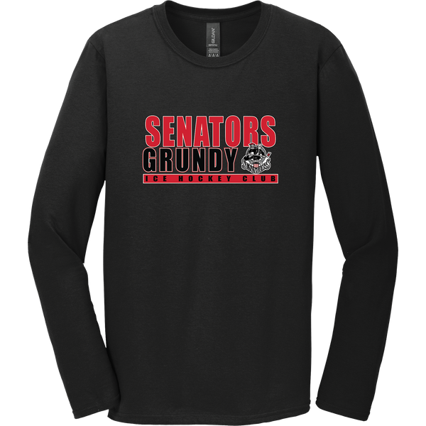 Grundy Senators Softstyle Long Sleeve T-Shirt