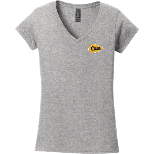 Chelsea Chiefs Softstyle Ladies Fit V-Neck T-Shirt
