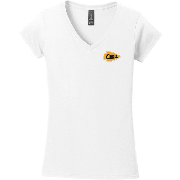 Chelsea Chiefs Softstyle Ladies Fit V-Neck T-Shirt