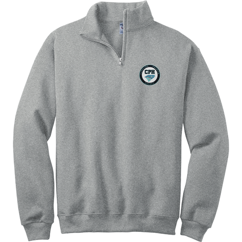 Carolina Premier Hockey NuBlend 1/4-Zip Cadet Collar Sweatshirt