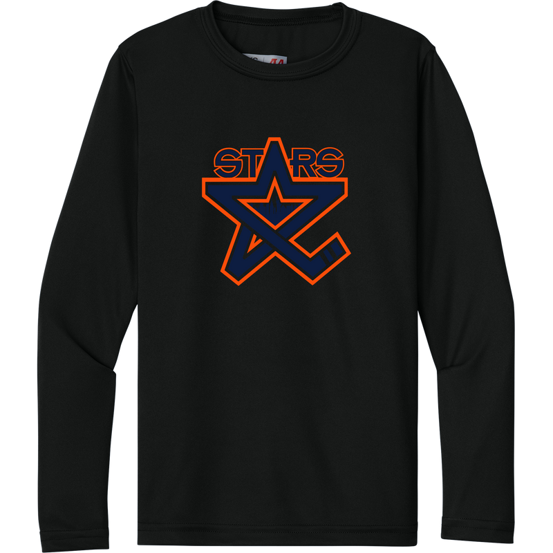 NY Stars Youth Cooling Performance Long Sleeve Tee