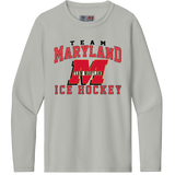 Team Maryland Youth Cooling Performance Long Sleeve Tee