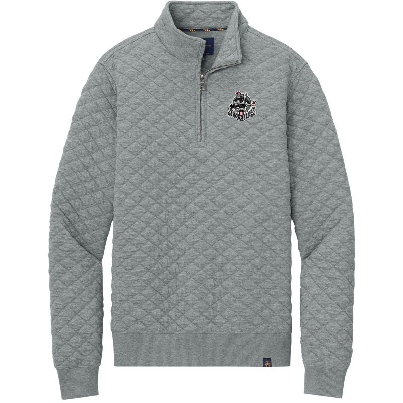 Grundy Senators Brooks Brothers Diamond Quilt 1/4-Zip
