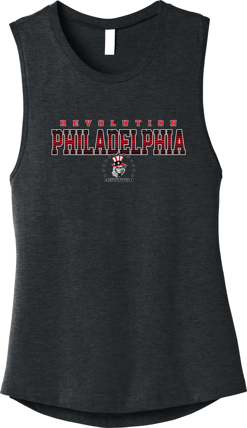 Phila Revolution Womens Jersey Muscle Tank