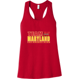 Team Maryland Womens Jersey Racerback Tank