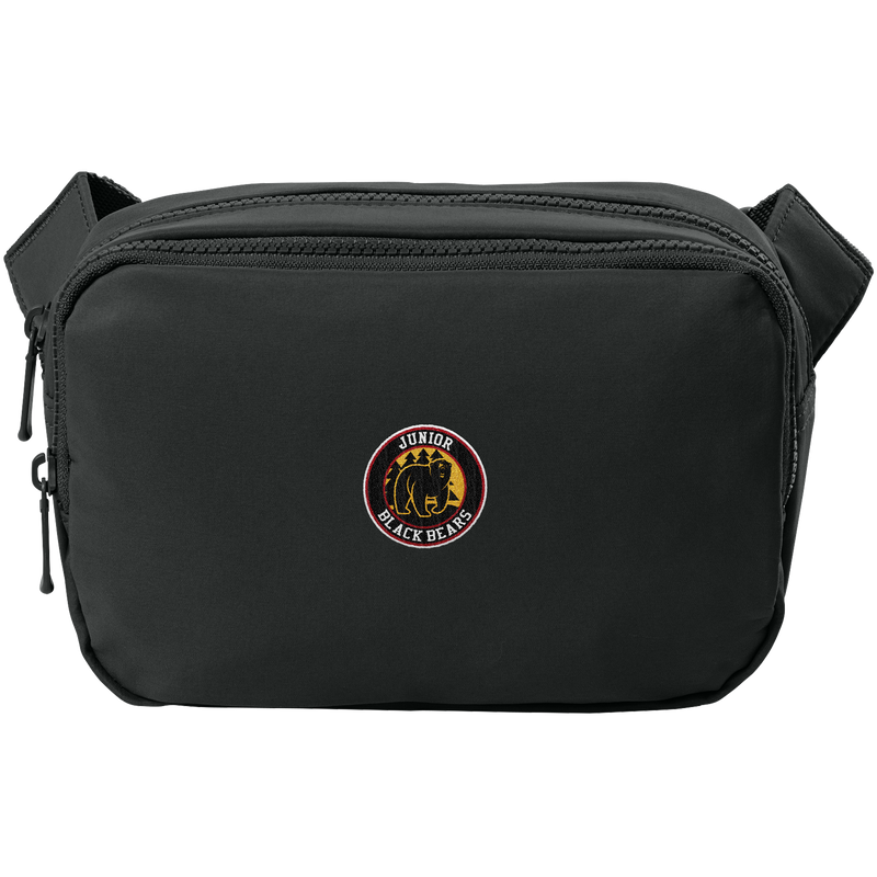 MD Jr. Black Bears Matte Dual-Compartment Crossbody