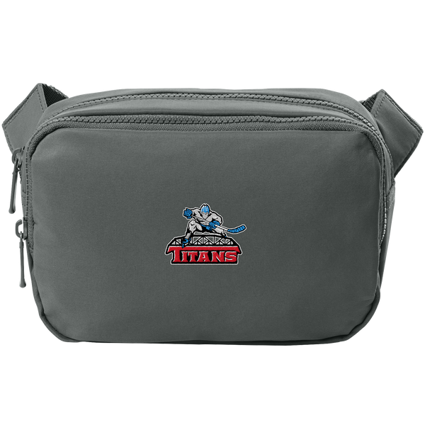 NJ Titans Matte Dual-Compartment Crossbody