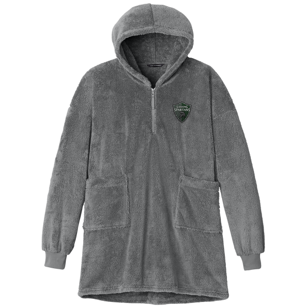 Lansing Spartans Plush Poncho