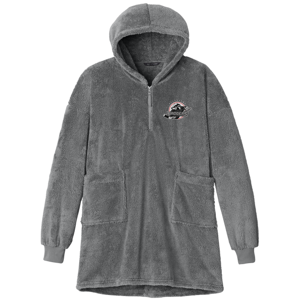 Allegheny Badgers Plush Poncho