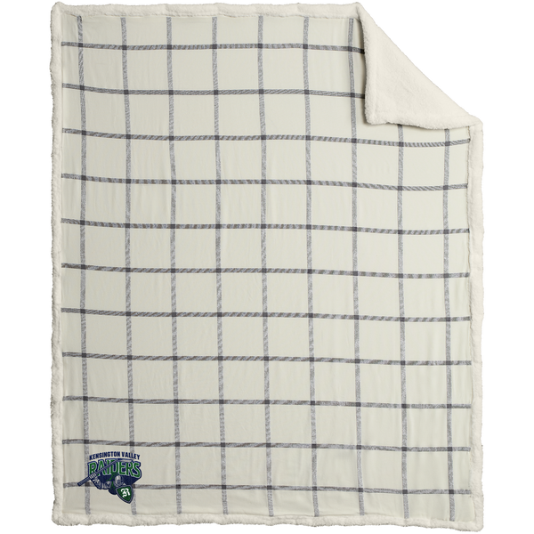 Kensington Valley Raiders Flannel Sherpa Blanket