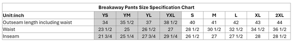 Chelsea Bulldogs Breakaway Youth Jogger Pants