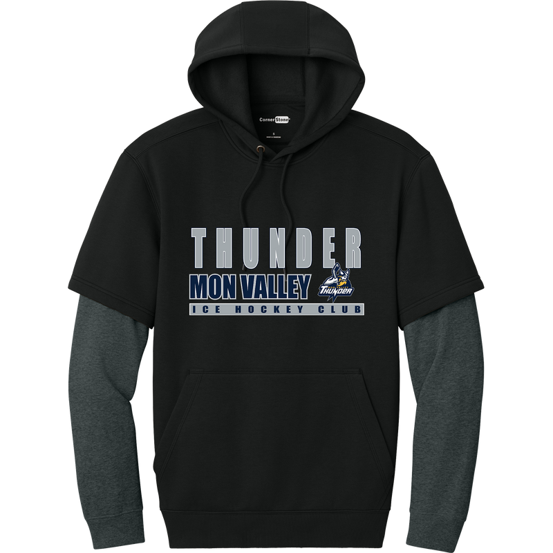Mon Valley Thunder Tough Fleece Layered Hoodie