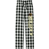 MD Jr. Black Bears Flannel Pocket Pant
