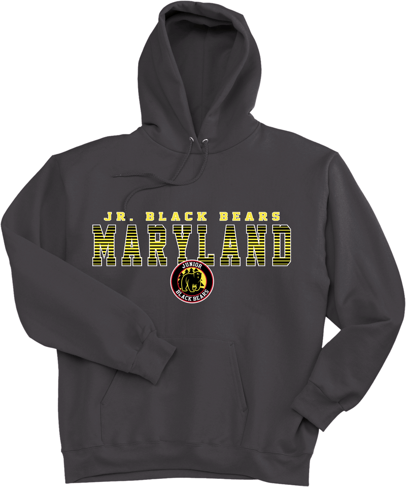 MD Jr. Black Bears Ultimate Cotton - Pullover Hooded Sweatshirt