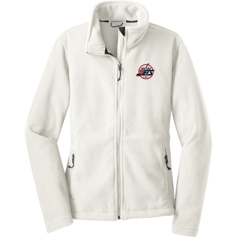 Metro Jets Ladies Value Fleece Jacket