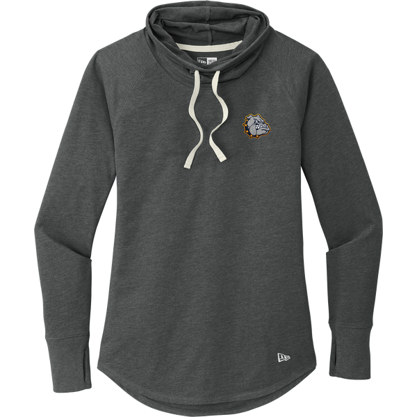 Chelsea Bulldogs New Era Ladies Sueded Cotton Blend Cowl Tee