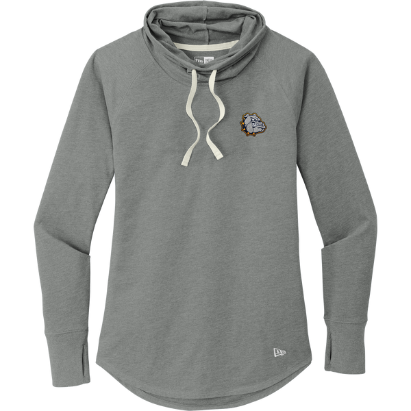 Chelsea Bulldogs New Era Ladies Sueded Cotton Blend Cowl Tee
