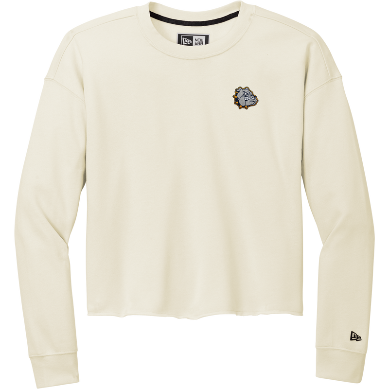 Chelsea Bulldogs New Era Ladies Tri-Blend Fleece Crop Crew