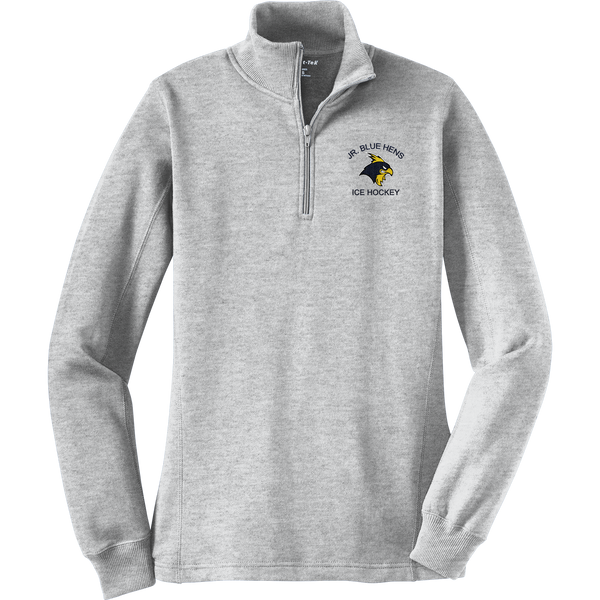 Delaware Jr. Blue Hens Ladies 1/4-Zip Sweatshirt
