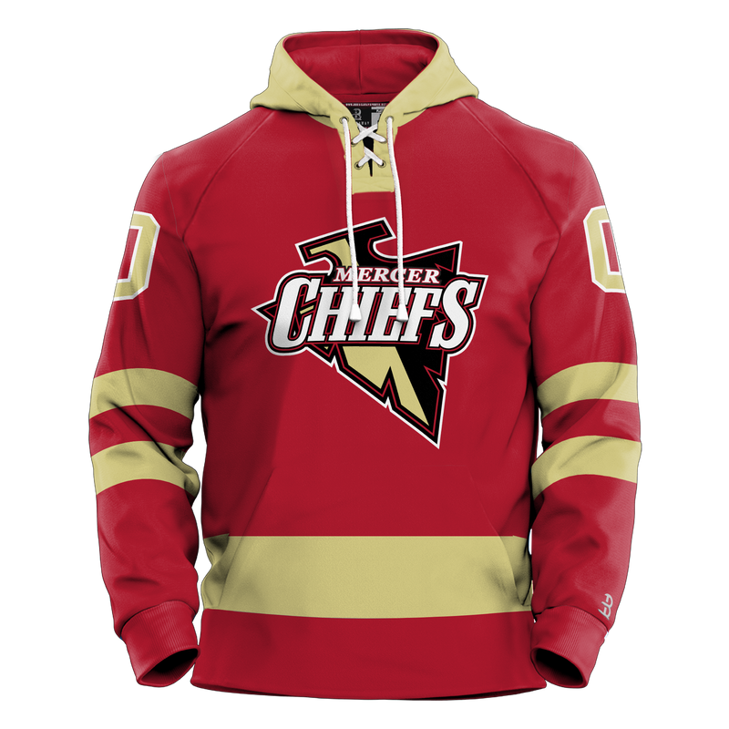 Mercer Chiefs Tier 2 Youth 2025 Sublimated Retro Hoodie