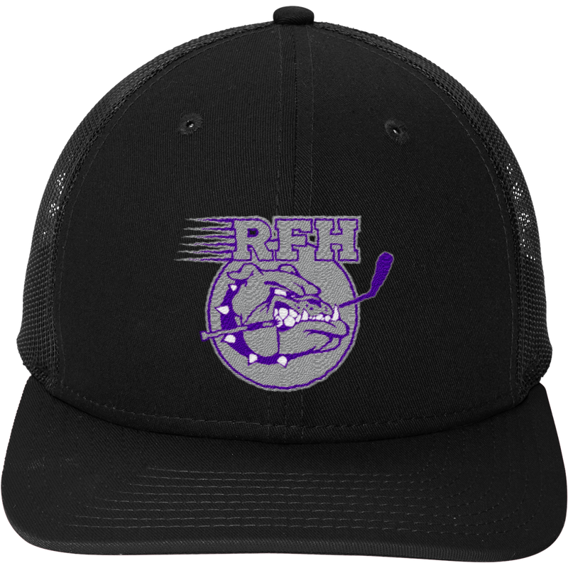 Rumson-Fair Haven New Era Snapback Low Profile Trucker Cap