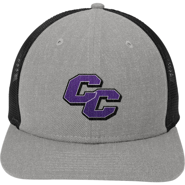 Curry College New Era Snapback Low Profile Trucker Cap