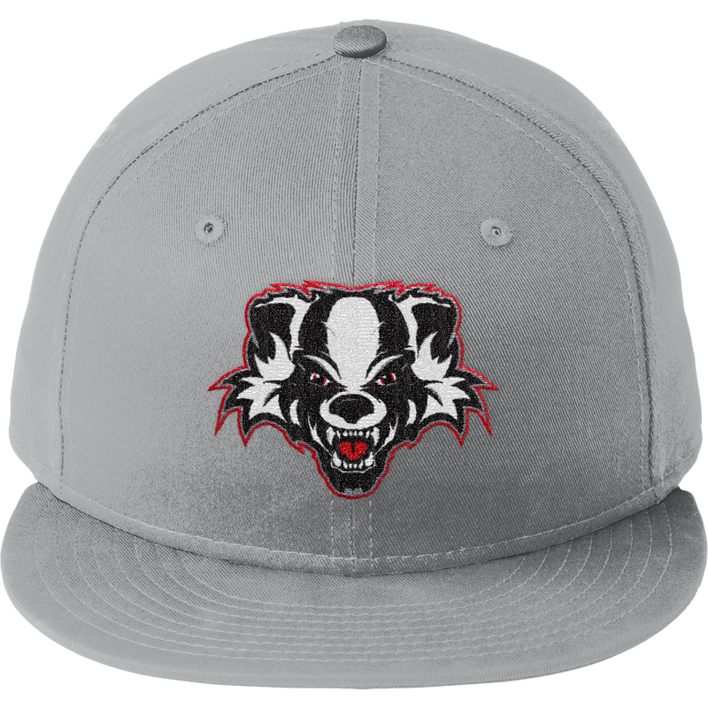Scary Badgers New Era Flat Bill Snapback Cap