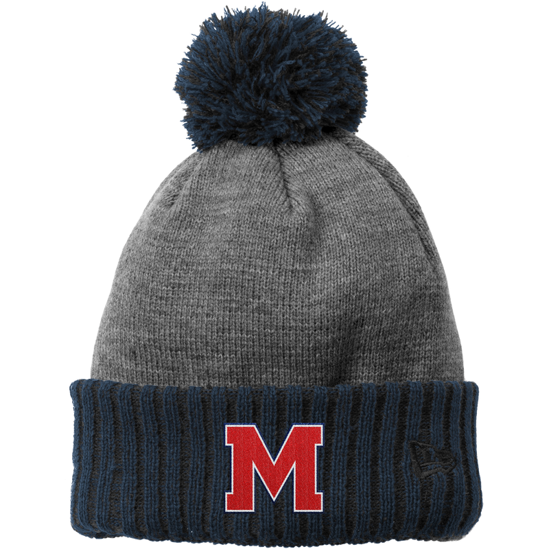 Mount St. Charles New Era Colorblock Cuffed Beanie