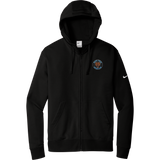 Hazel Park Bears Nike Club Fleece Sleeve Swoosh Full-Zip Hoodie