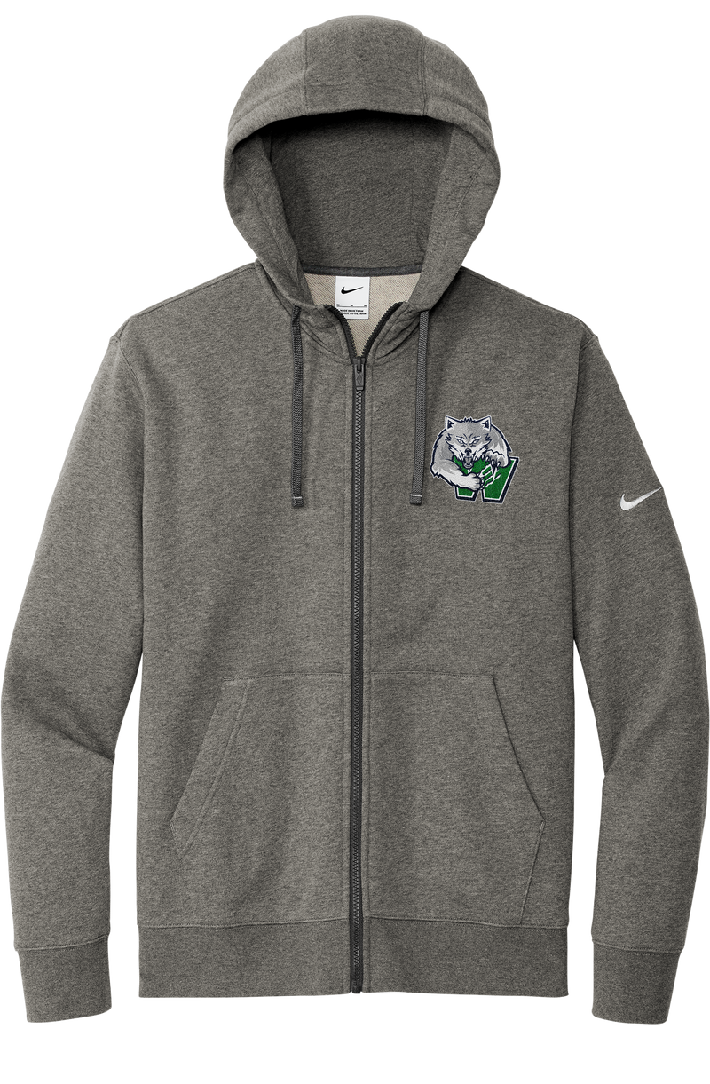 Woodbridge Wolfpack Nike Club Fleece Sleeve Swoosh Full-Zip Hoodie