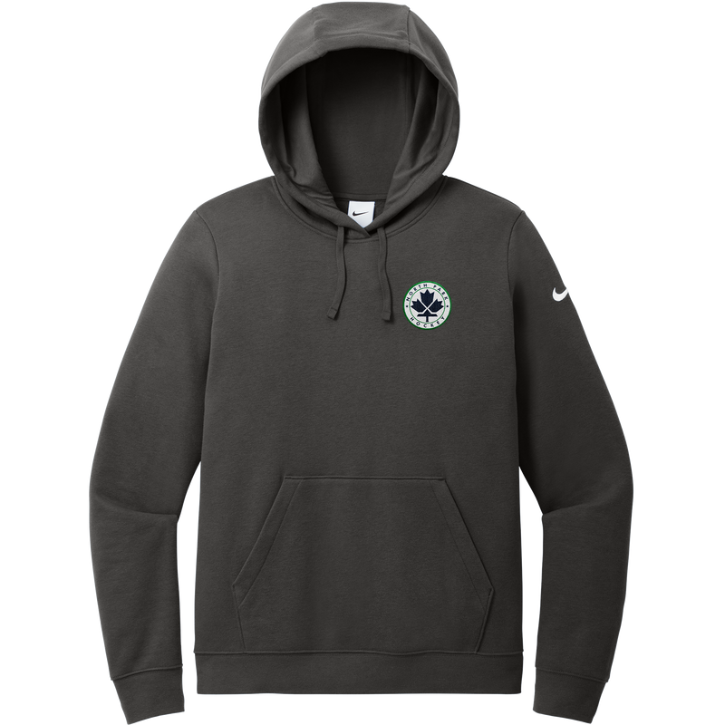 North Park Hockey Nike Women's Club Fleece Sleeve Swoosh Pullover Hoodie