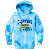 CT Clippers Youth Crystal Tie-Dye Pullover Hoodie