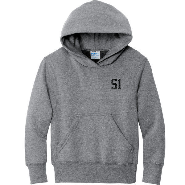 School One Elementary Youth 'Vintage' Fleece Pullover Hooded Sweatshirt