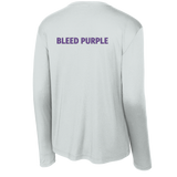 Curry College (Bleed Purple CC) Long Sleeve PosiCharge Competitor Tee