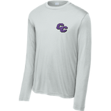 Curry College (Bleed Purple CC) Long Sleeve PosiCharge Competitor Tee