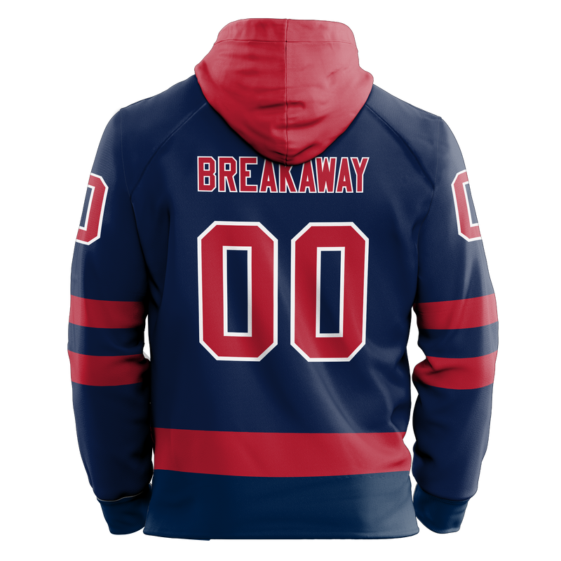 CT Wolfpack South Adult Sublimated Retro Hoodie