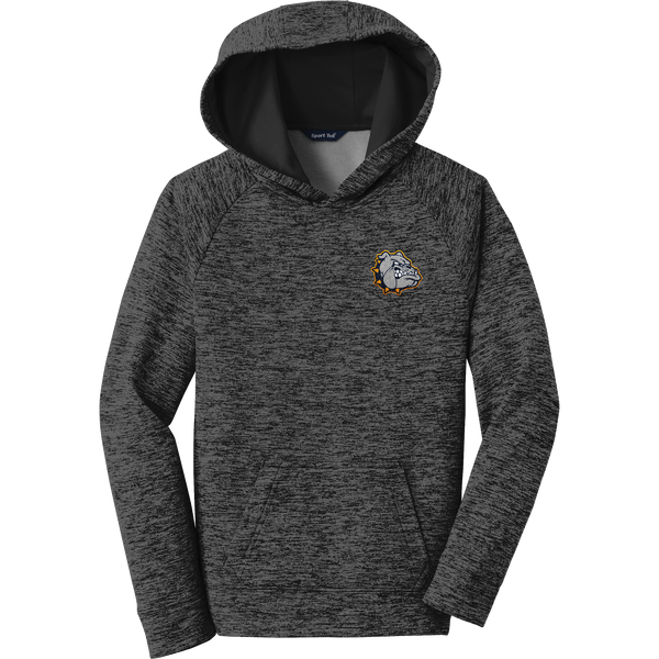 Chelsea Bulldogs Youth PosiCharge Electric Heather Fleece Hooded Pullover