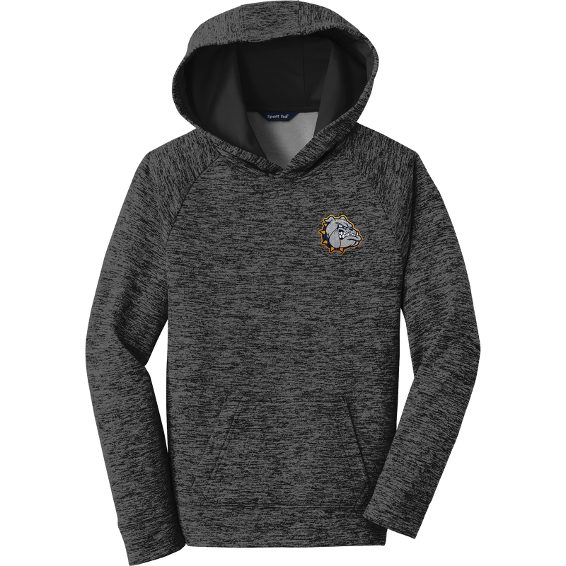 Chelsea Bulldogs Youth PosiCharge Electric Heather Fleece Hooded Pullover