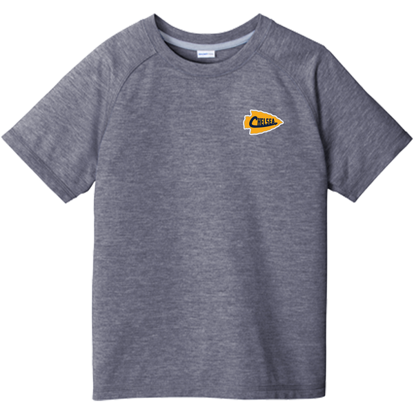 Chelsea Chiefs Youth PosiCharge Tri-Blend Wicking Raglan Tee