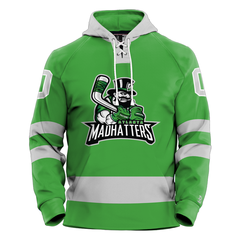 Atlanta Madhatters Adult Sublimated Retro Hoodie